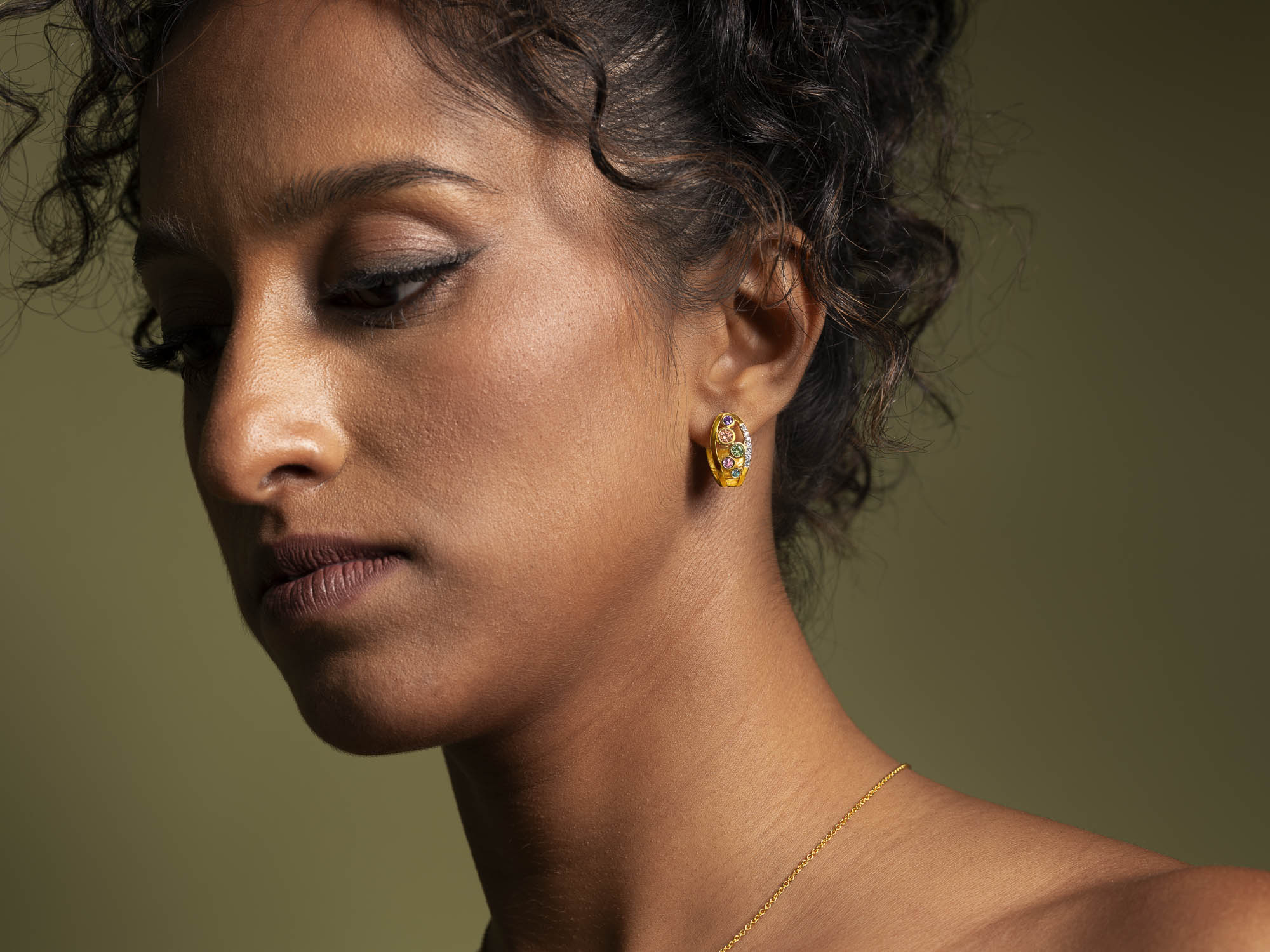 Sacred 5 Earring