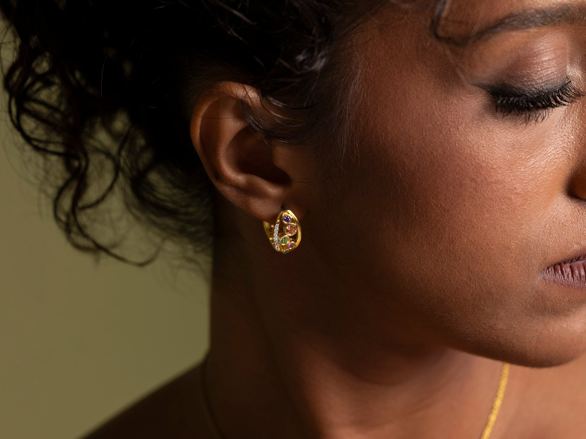 Sacred 5 Earring