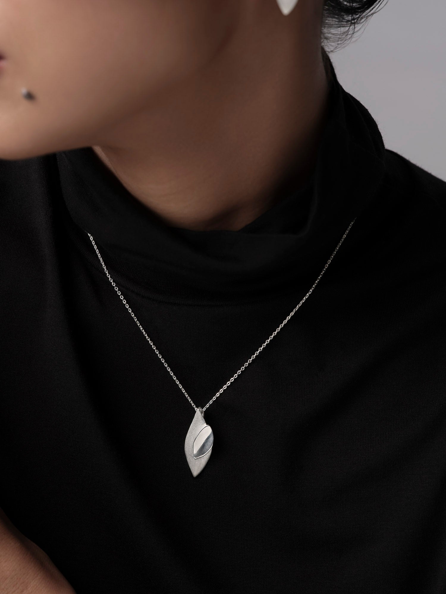 Echoes Of Silver Necklace
