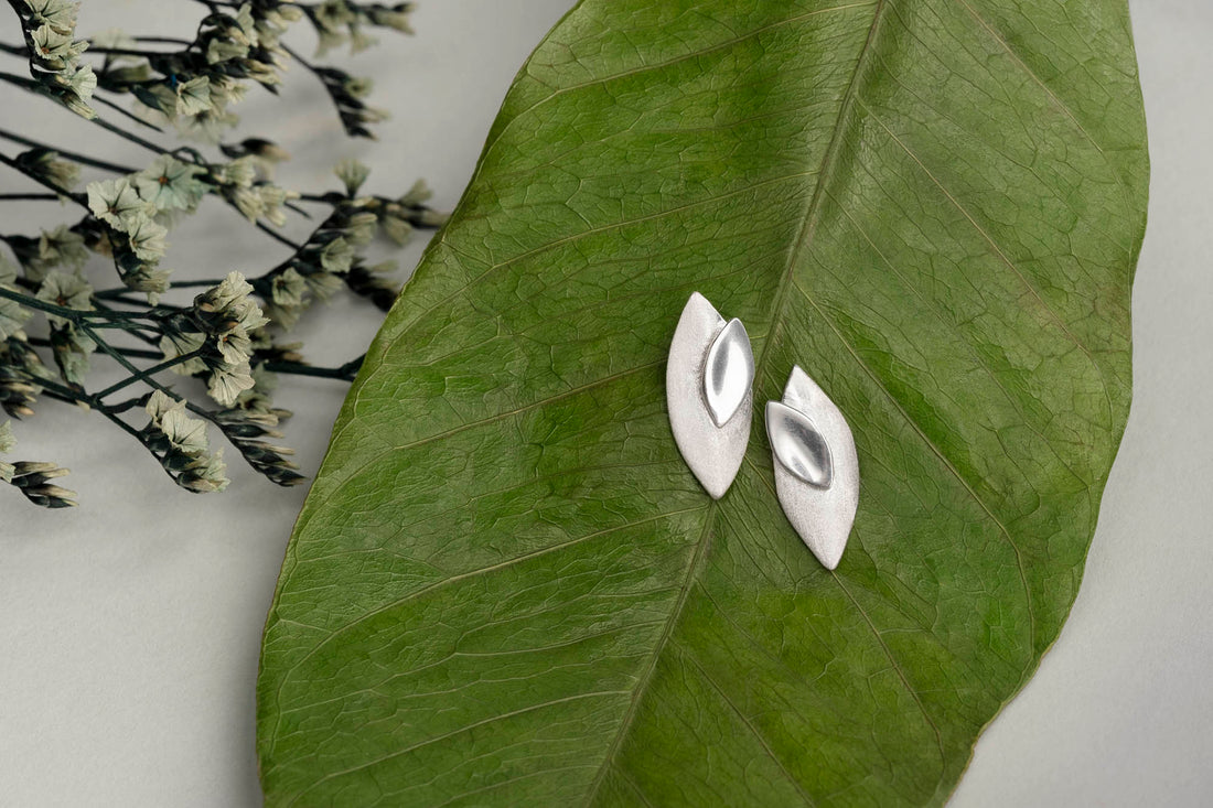 Echoes of Silver Earring