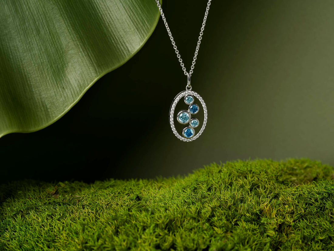 Blue Corals Necklace