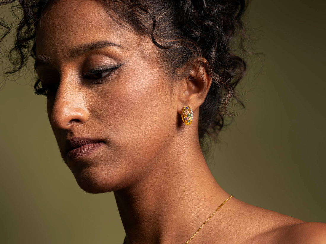 Sacred 5 Earring