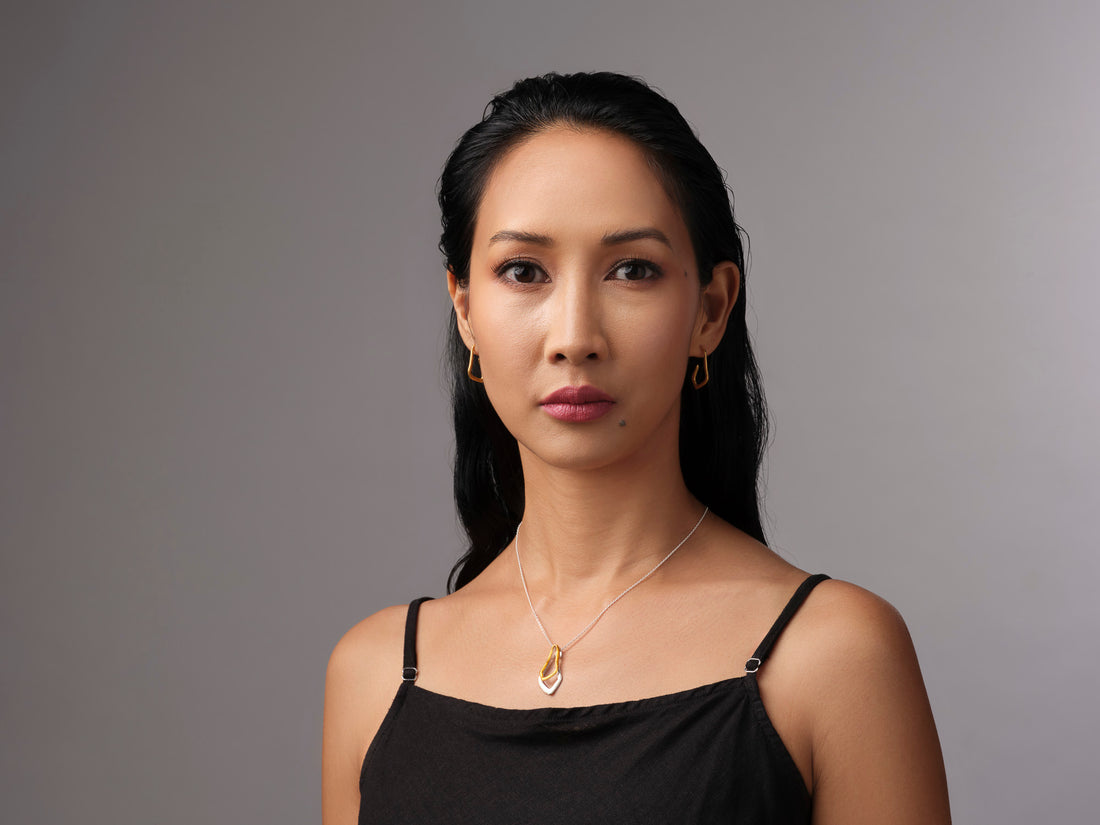 Lunar Twins Necklace