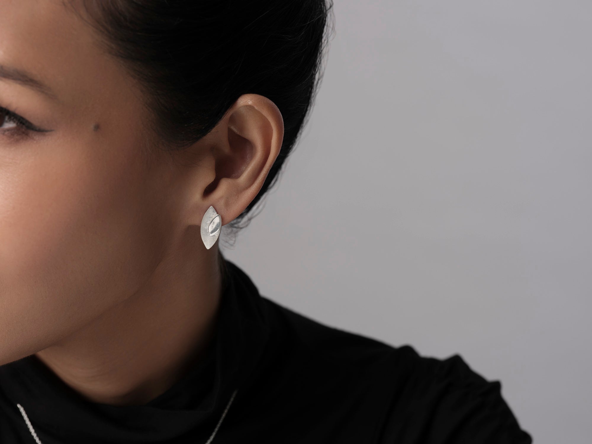 Echoes of Silver Earring