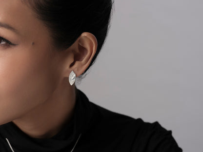 Echoes of Silver Earring